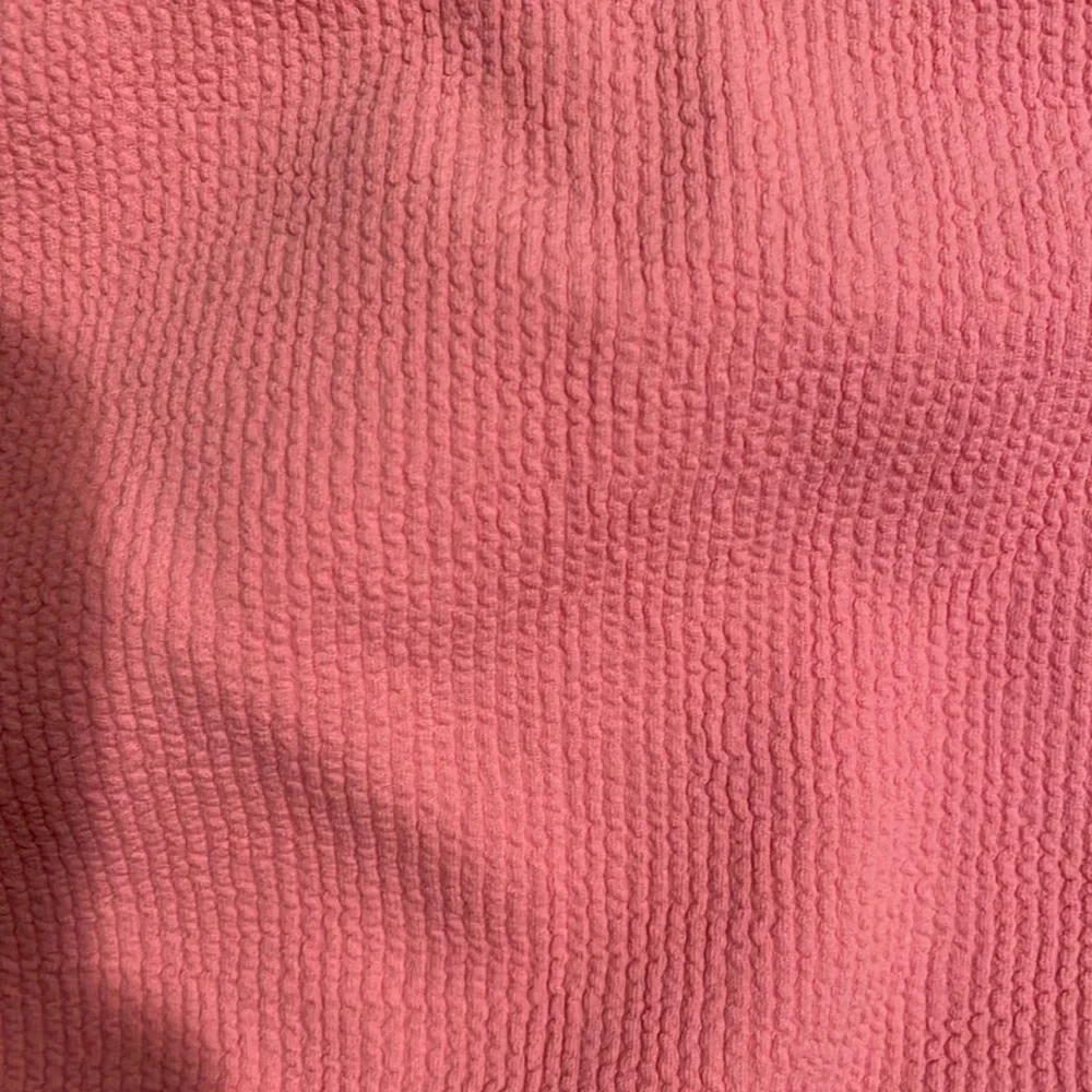 NWT Zara Pink short sleeve bandeau/bralette/bikini top in pink size small - Picture 3 of 5